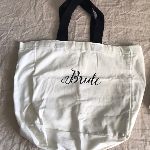 Bride bundle (tank, robe, tote, towels) - Picture 5 of 7